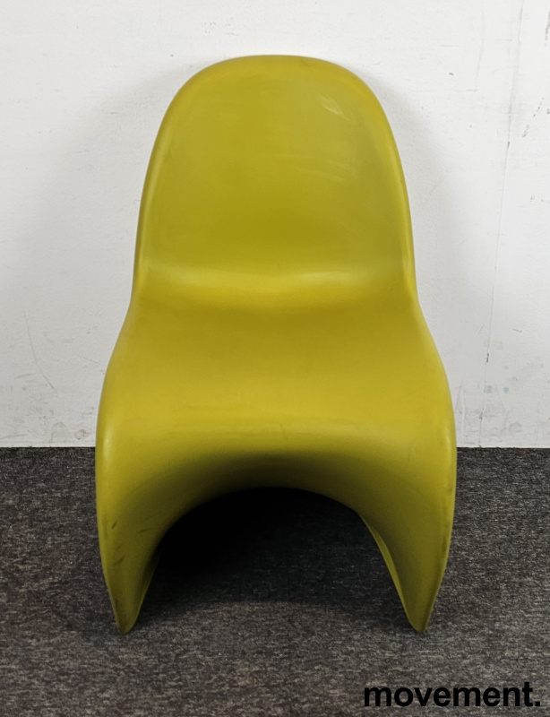 Solgt!Panton Chair i grønn fra Vitra, - 4 / 4
