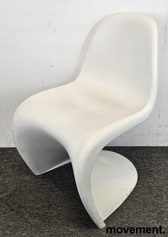 Panton Chair i hvit fra Vitra, - 2 / 4