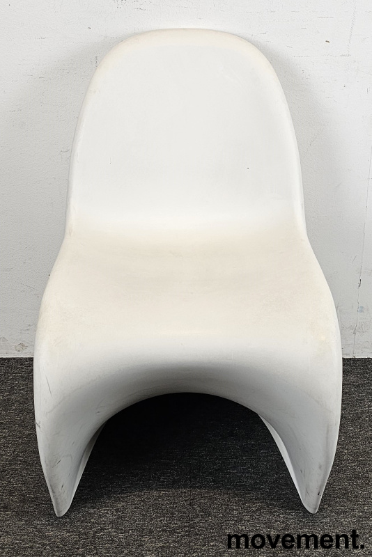 Solgt!Panton Chair i hvit fra Vitra, - 4 / 4