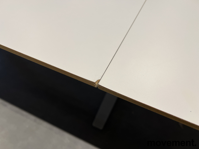 Solgt!Møtebord / konferansebord i hvitt / - 3 / 3