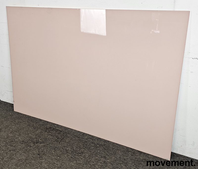 Solgt!Whiteboard i lys rosa glass fra - 3 / 3