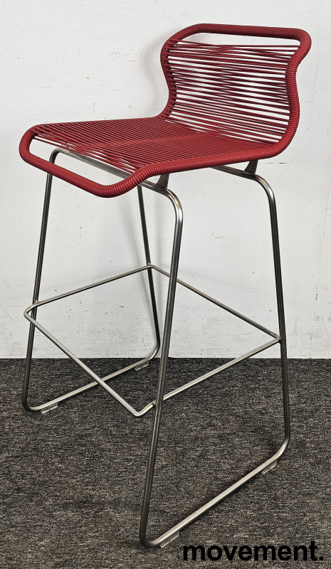 Solgt!Tivolistol / Panton One Barstol / - 2 / 4