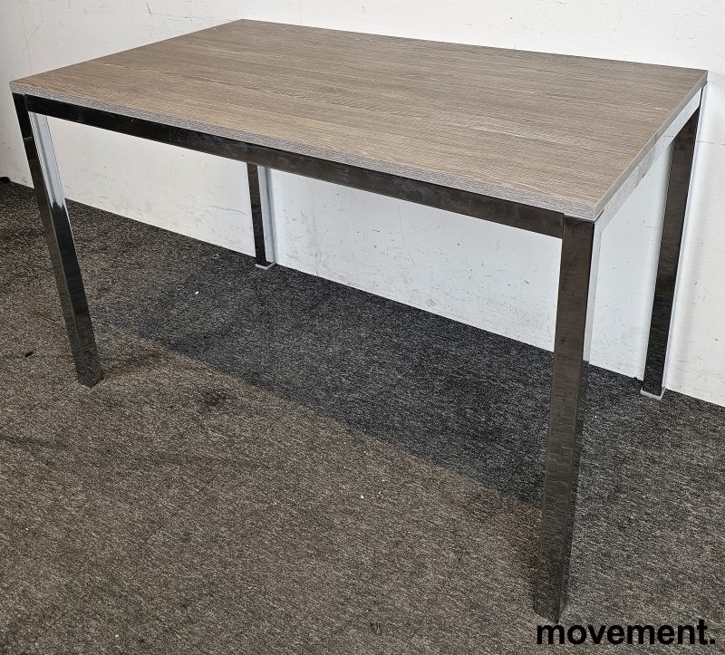 Solgt!Kantinebord i grå eik laminat / - 3 / 4