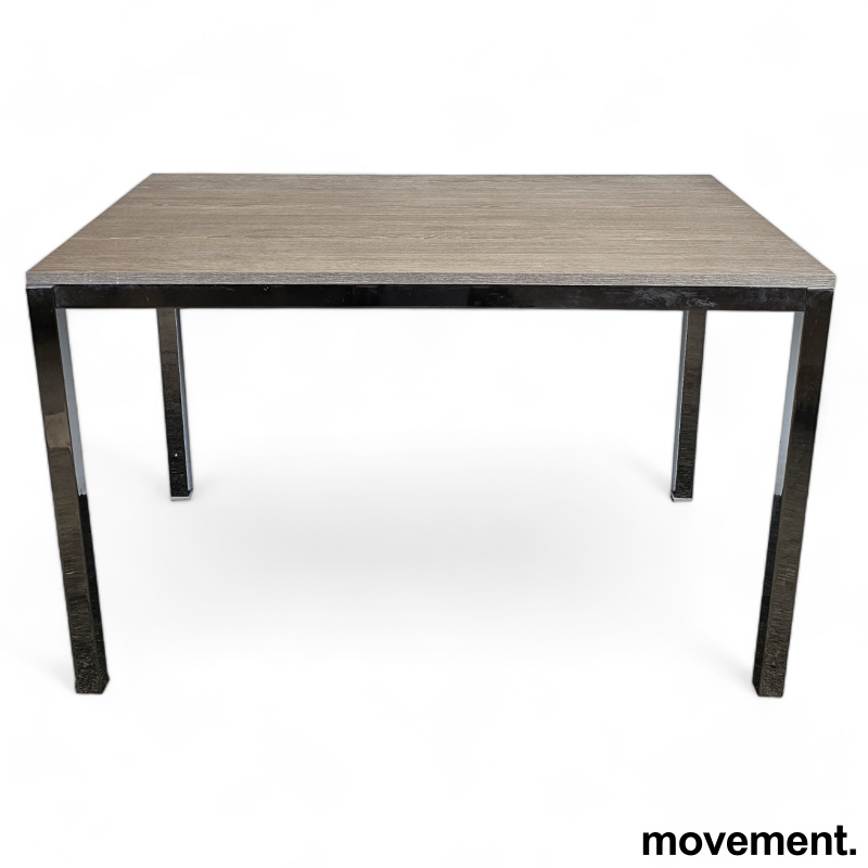 Solgt!Kantinebord i grå eik laminat / - 1 / 4