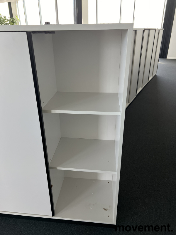 Svenheim Titan skap i hvitt, 3 - 3 / 4