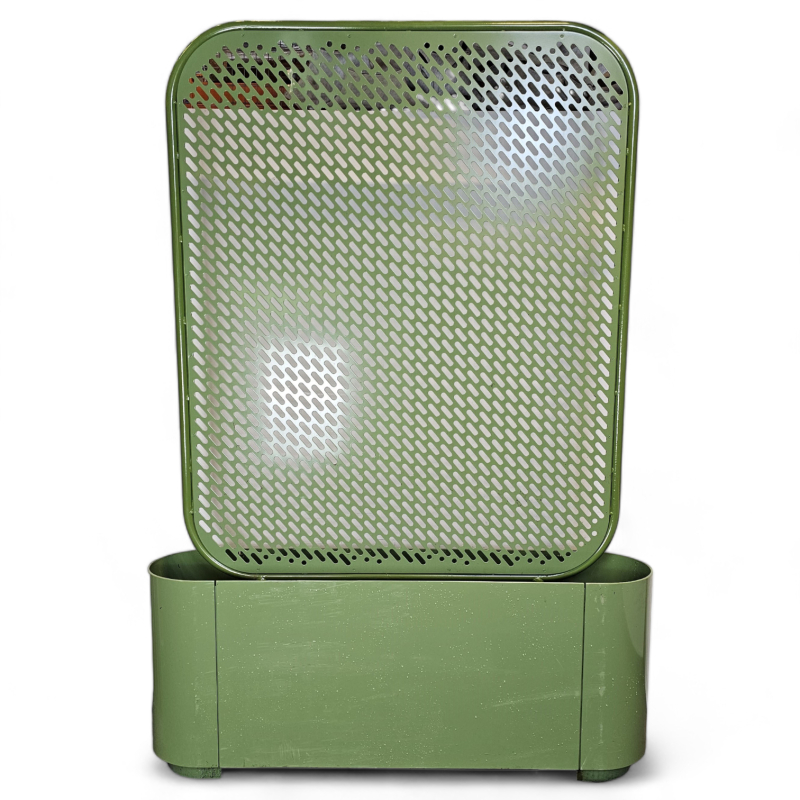 Pop plantekasse med byvegg fra