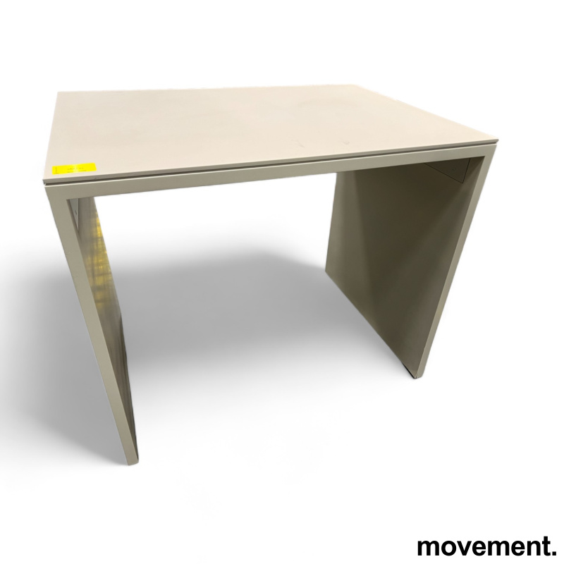 Barbord / ståbord i beige linoleum, - 1 / 4