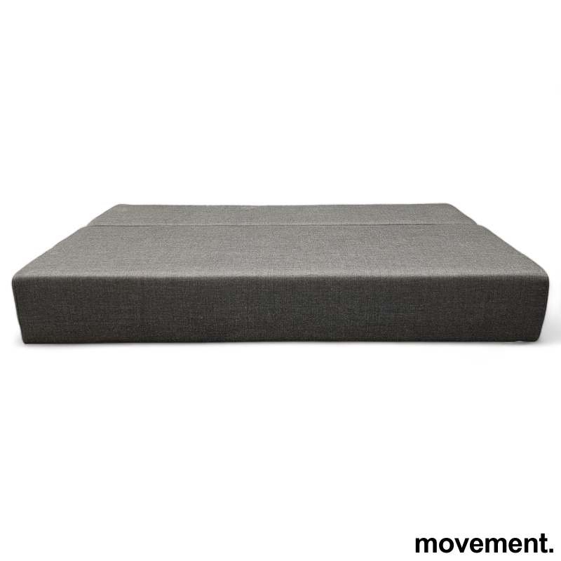 3-seter sofa / sovesofa i grått - 3 / 4