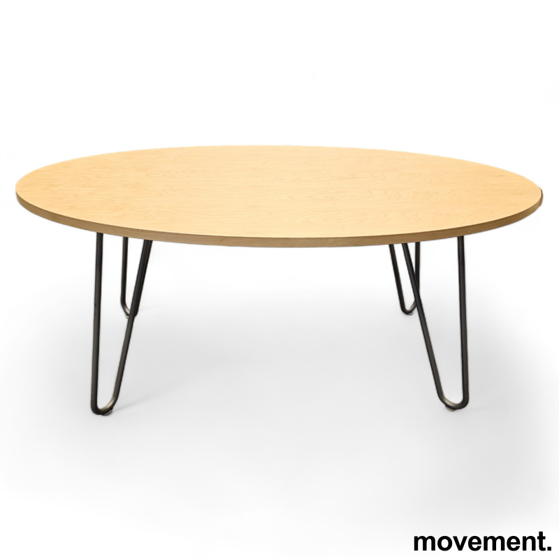 Loungebord / sofabord i bjerk / grå - 1 / 2