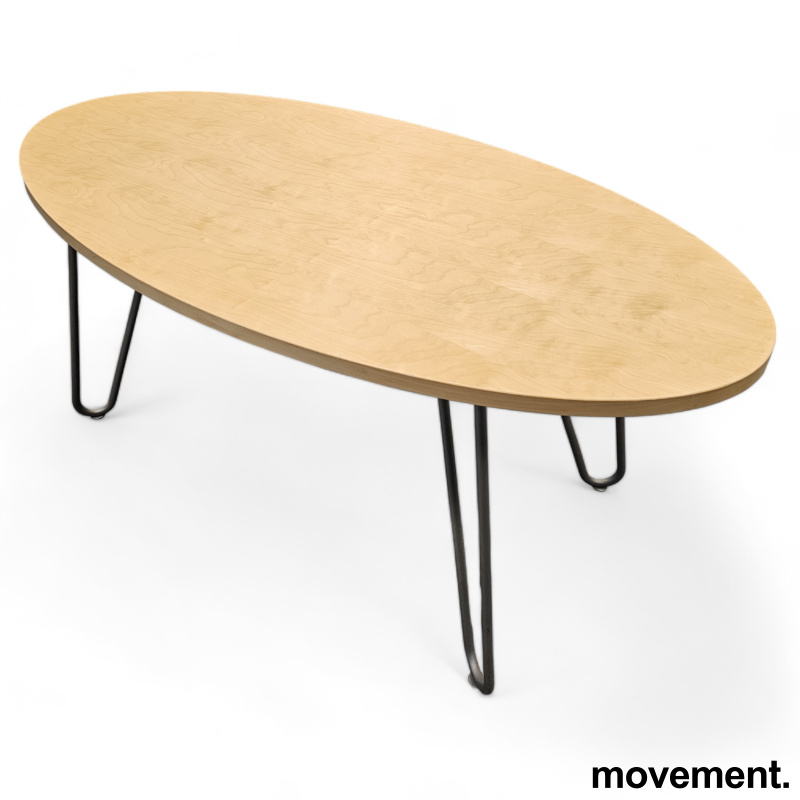 Loungebord / sofabord i bjerk / grå - 2 / 2