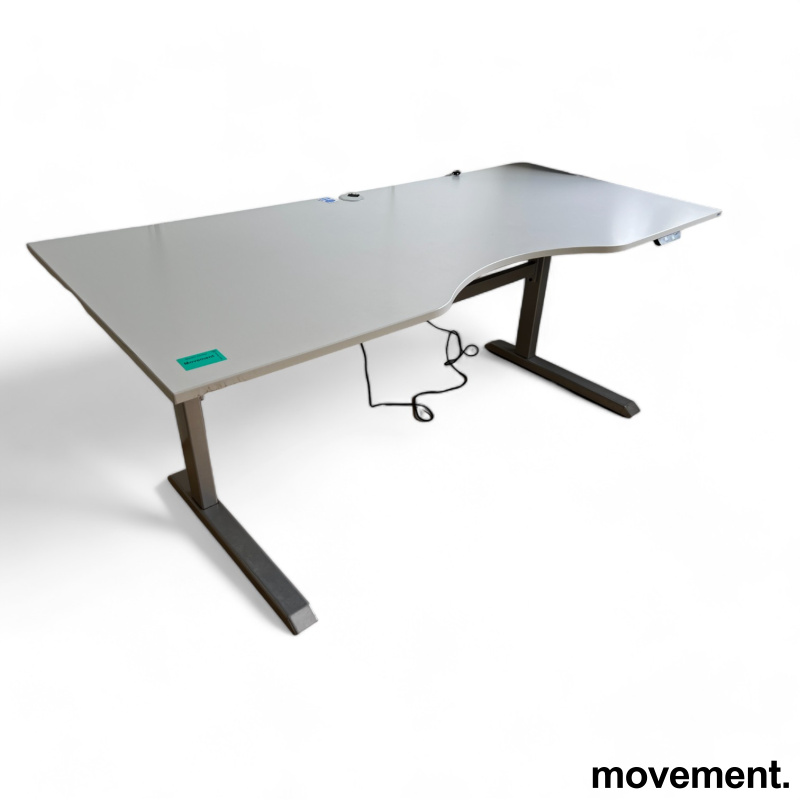 Solgt!Skrivebord med elektrisk hevsenk i - 2 / 3
