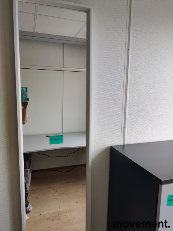 Solgt!Veggspeil 40x150cm med ramme, - 2 / 2