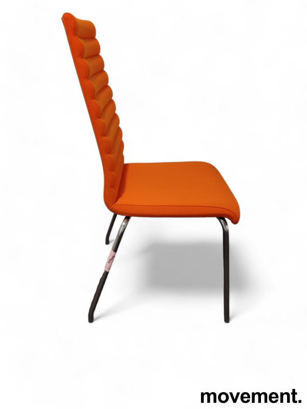 Konferansestol i orange / grått fra - 4 / 5