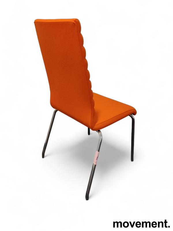 Konferansestol i orange / grått fra - 3 / 5
