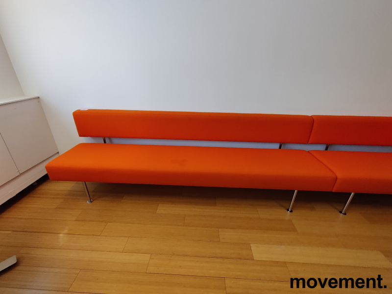 Solgt!Sittebenk / kantinesofa fra - 3 / 4