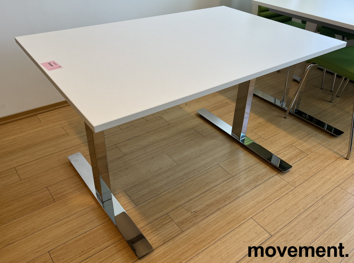 Møtebord  i hvit laminat / krom fra - 2 / 2