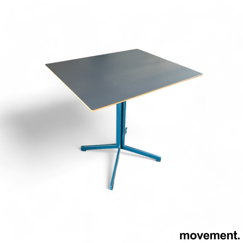 Kantinebord / kafebord i mørk blå - 2 / 2