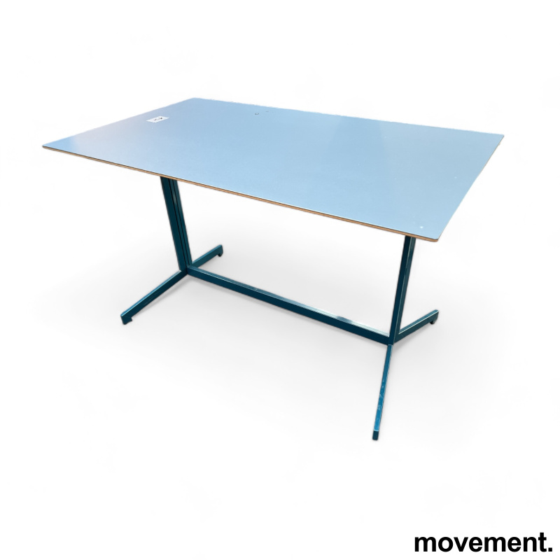 Kantinebord / kafebord i mørk blå - 2 / 2