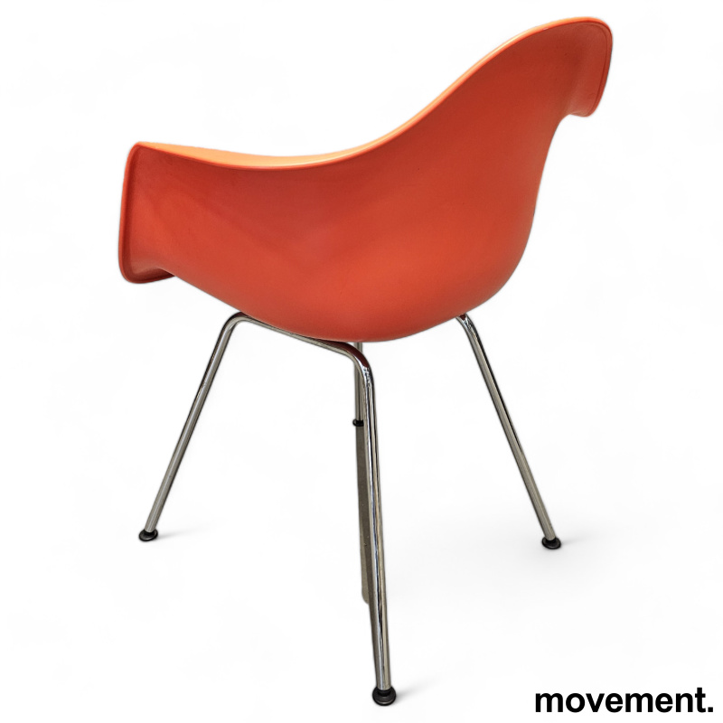 Vitra DAX designstol i rødorange, - 3 / 3
