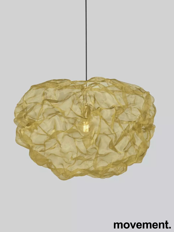Solgt!Taklampe / pendel i messingfarge