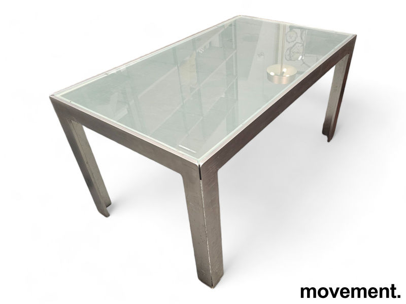 Loungebord i glass / metall fra B&B - 1 / 3