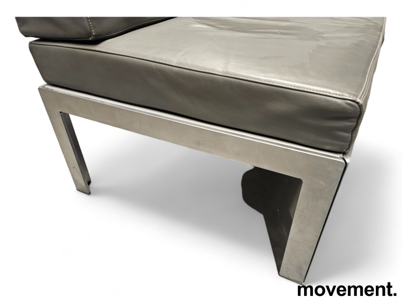 B&B Italia 3seter sofa i grått - 4 / 5