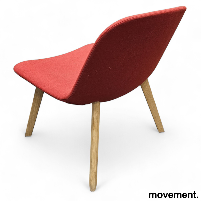 Loungestol / lenestol i rødt - 3 / 3