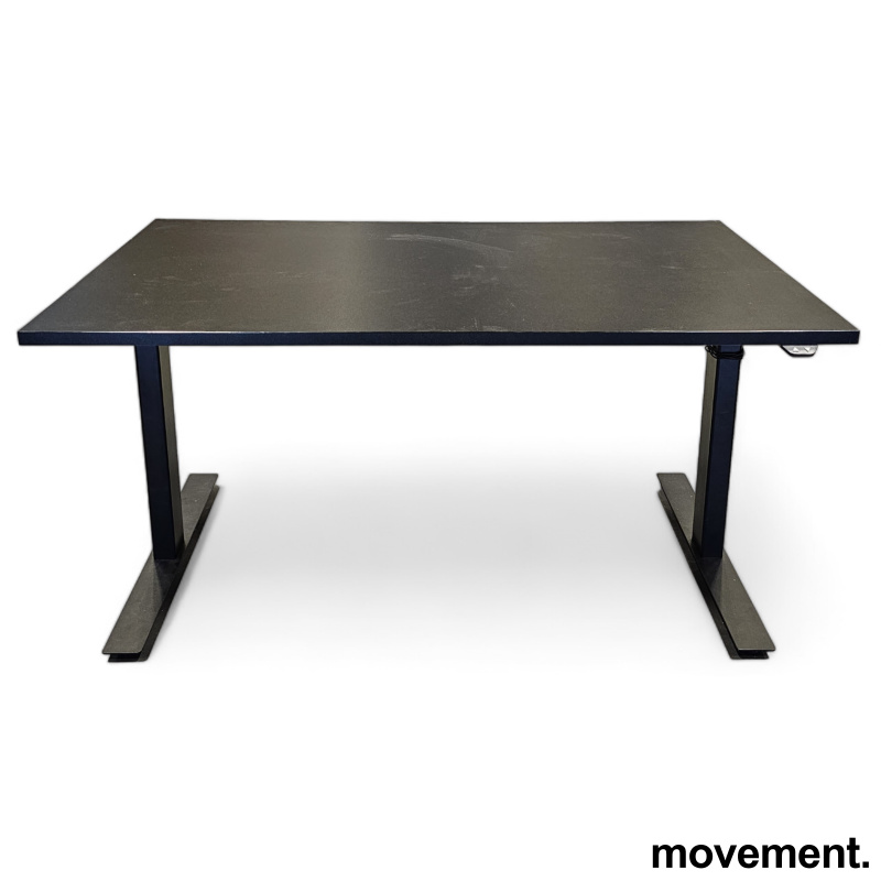 Solgt!Skrivebord med elektrisk hevsenk - 1 / 2