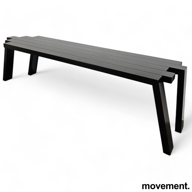 Sittebenk og bord / spisebord med - 6 / 6