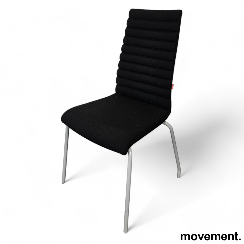 Solgt!Konferansestol i sort / grått fra - 1 / 3