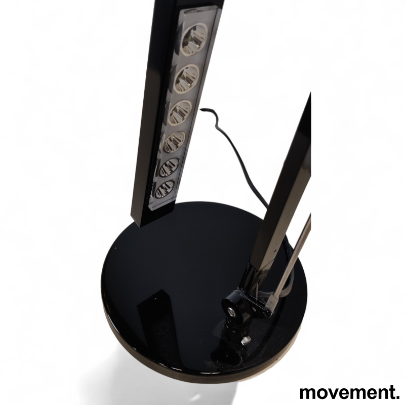 Solgt!Skrivebordslampe i sort, fra Selux, - 3 / 4