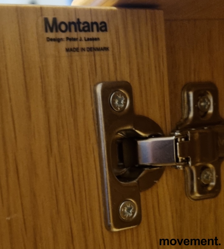 Montana-reol, eikefiner, 2 dører , - 3 / 3