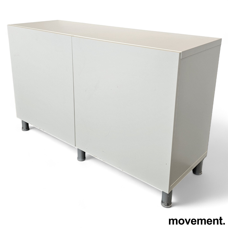 Ikea Bestå skap med dører i hvit, - 2 / 3