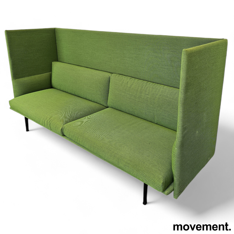 3-seter sofa i grønt stoff fra - 2 / 2