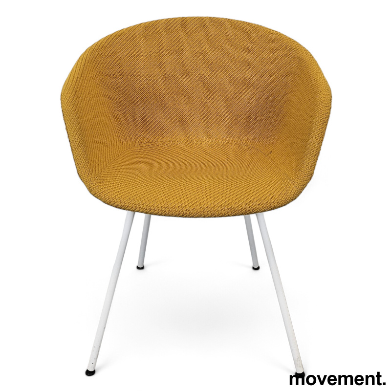 HAY About a chair, i gult stoff, - 3 / 3