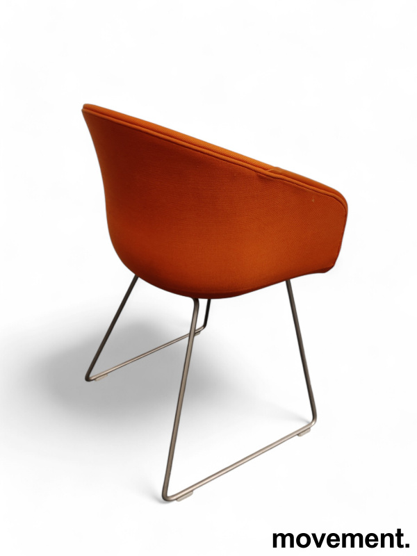 HAY About a chair, i orange stoff, - 4 / 5