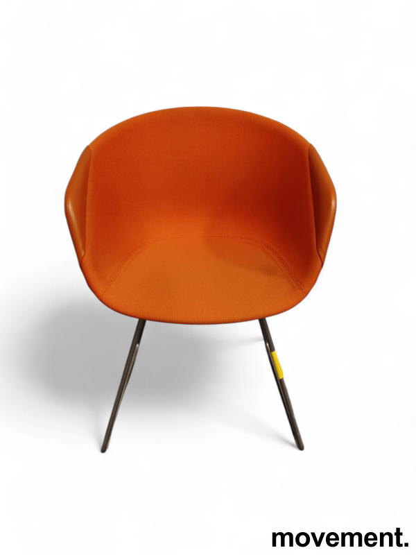HAY About a chair, i orange stoff, - 2 / 5