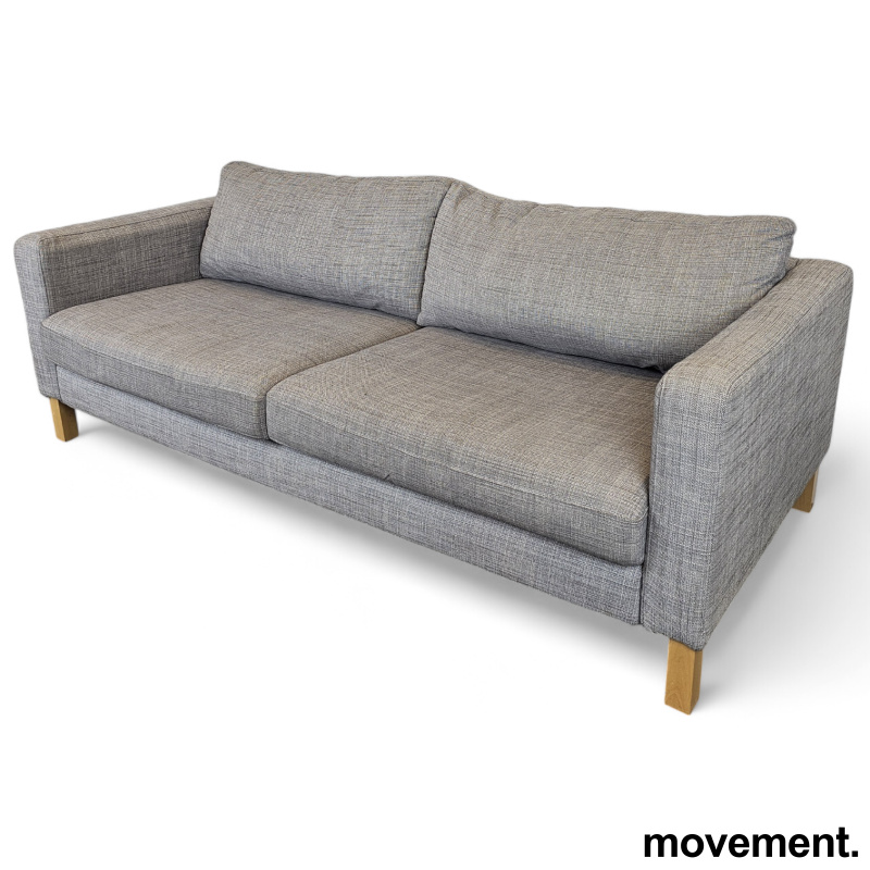 Solgt!Sofa i grått stoff fra IKEA, - 2 / 3