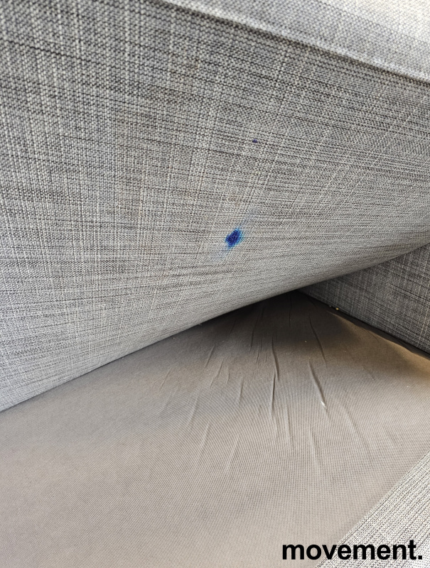 Solgt!Sofa i grått stoff fra IKEA, - 3 / 3