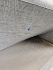 Solgt!Sofa i grått stoff fra IKEA, - 3 / 3