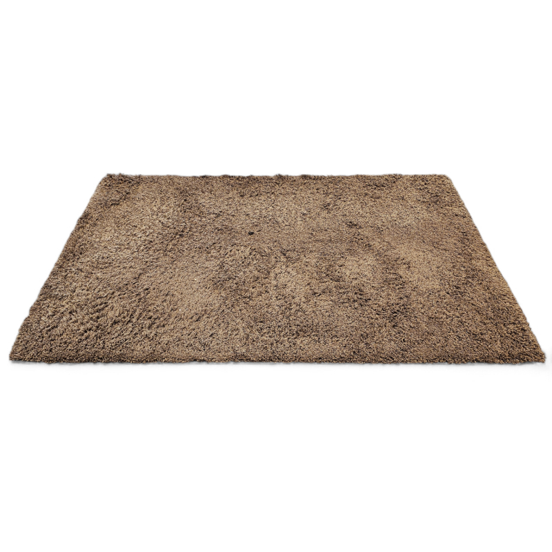 Teppe i grått brun, 235x165cm,