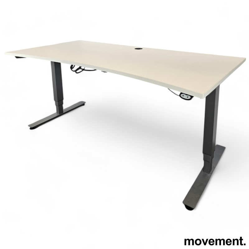 Solgt!Skrivebord med magebue, elektrisk - 2 / 2
