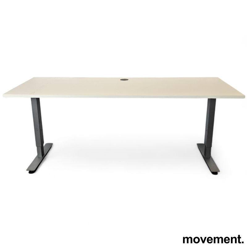 Skrivebord / arbeidsbord i hvit / - 1 / 2