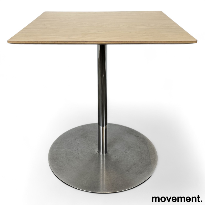 Kantinebord i bjerk / krom, - 1 / 2