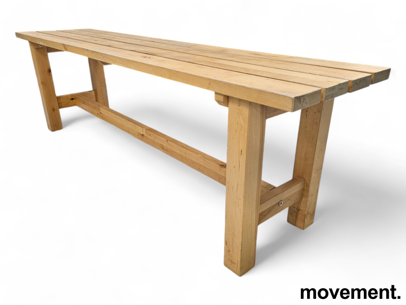 Solgt!Garderobebenk, i tre, bredde 150cm, - 1 / 2