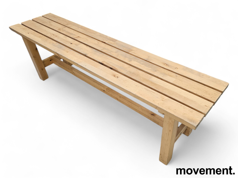 Solgt!Garderobebenk, i tre, bredde 150cm, - 2 / 2