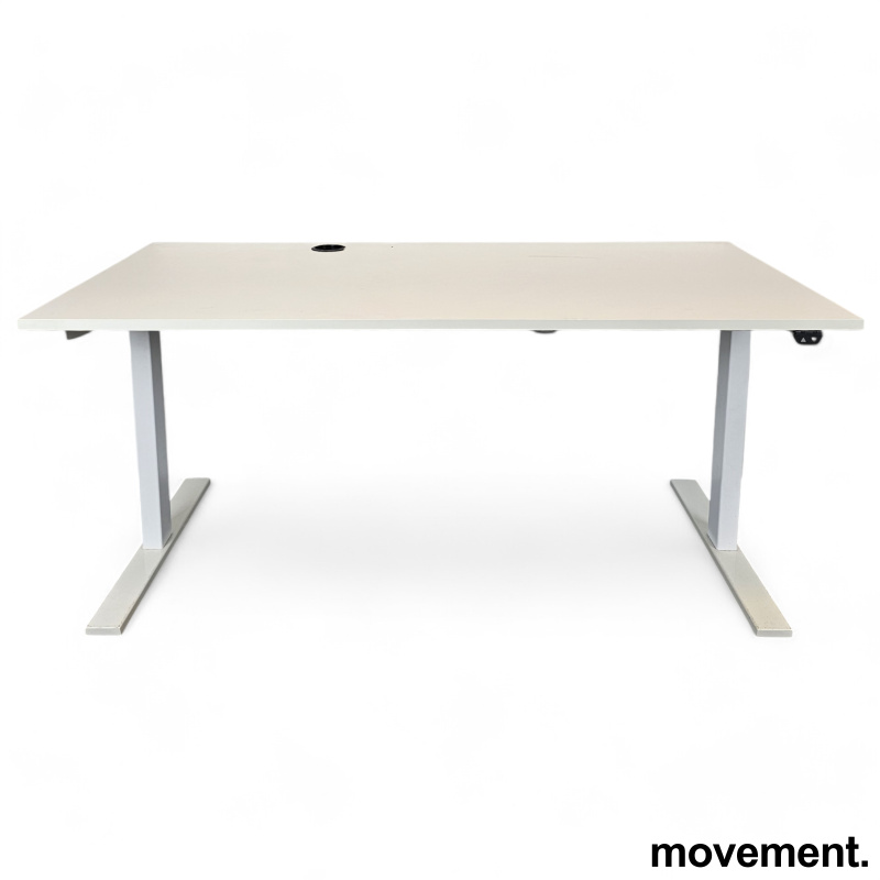 Solgt!Skrivebord med elektrisk hevsenk - 1 / 2