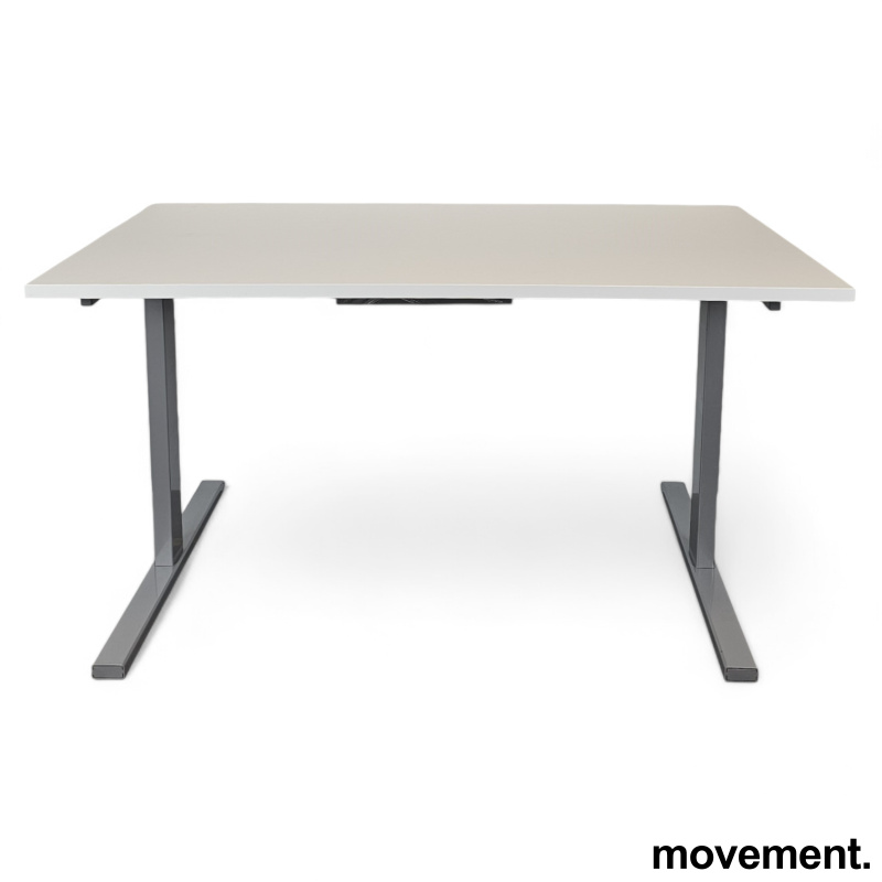 Skrivebord / arbeidsbord i hvit / - 1 / 2