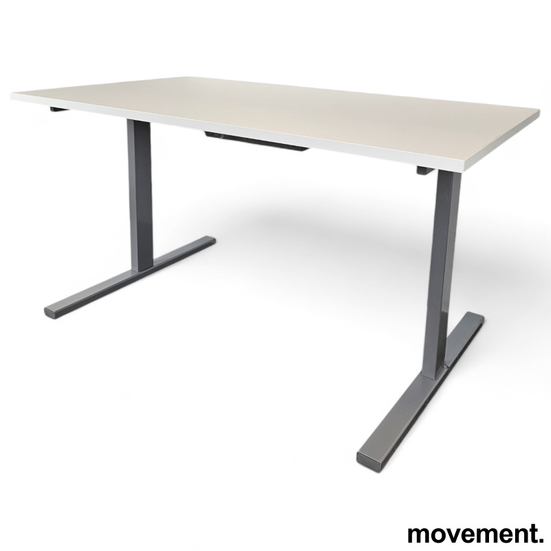 Skrivebord / arbeidsbord i hvit / - 2 / 2