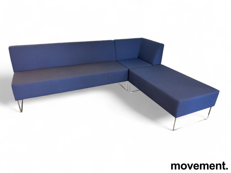 Solgt!Hjørnesofa 3+2-seter sofa fra VAD, - 1 / 3